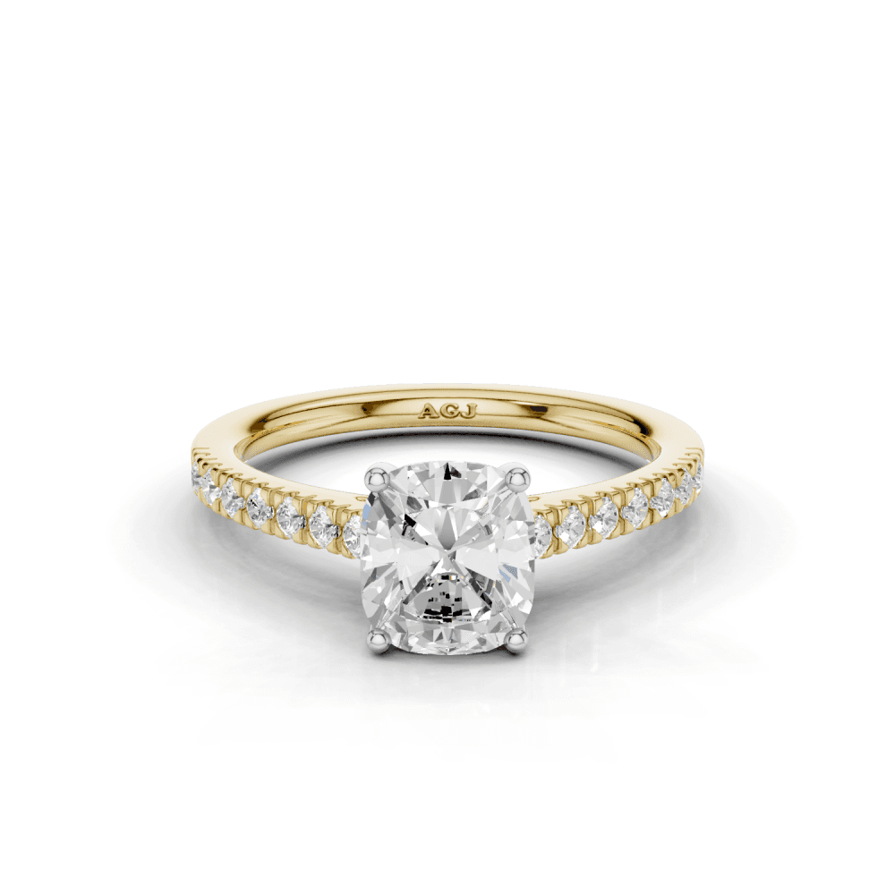 18ct White and Yellow Gold