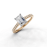 18ct White and Rose Gold