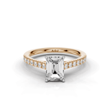 18ct White and Rose Gold