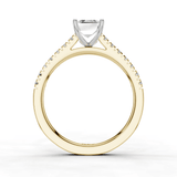 18ct White and Yellow Gold