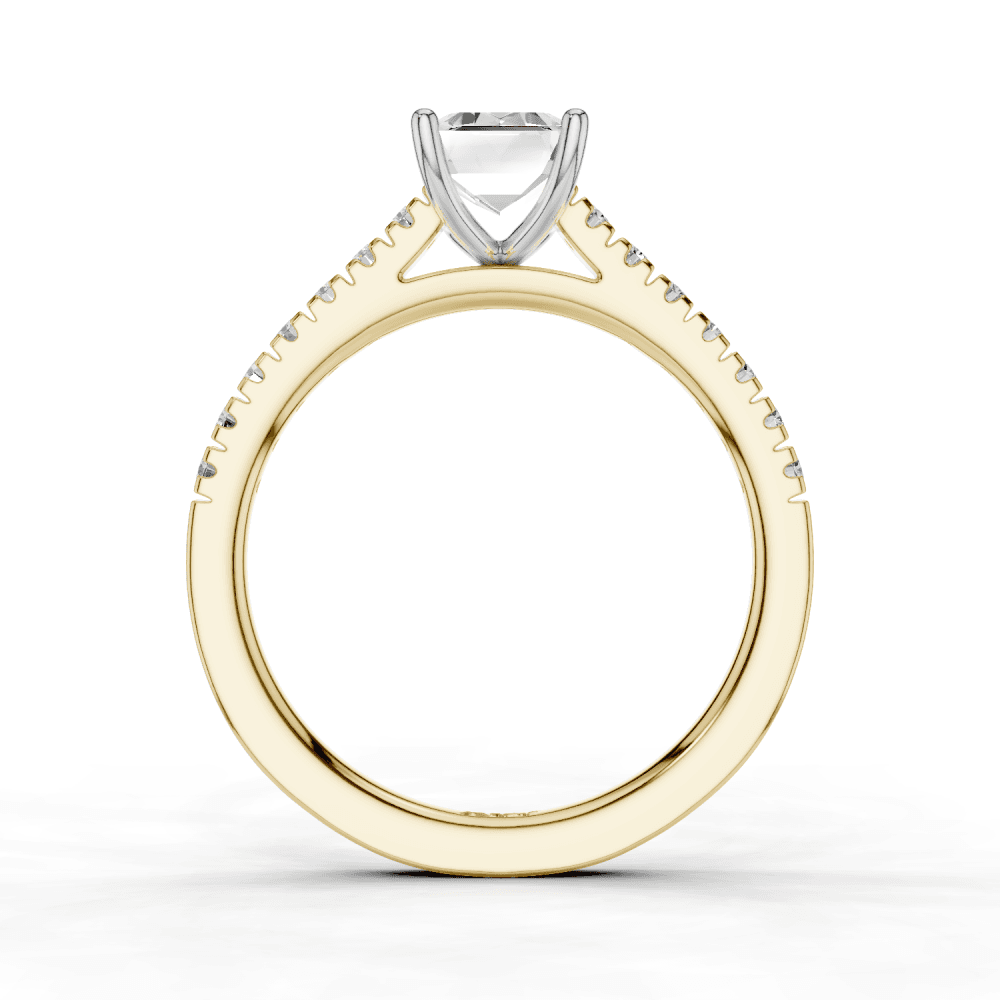 18ct White and Yellow Gold