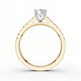 18ct White and Yellow Gold