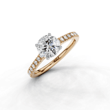 18ct White and Rose Gold