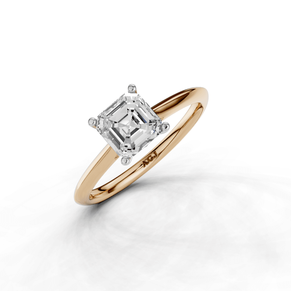 18ct White and Rose Gold