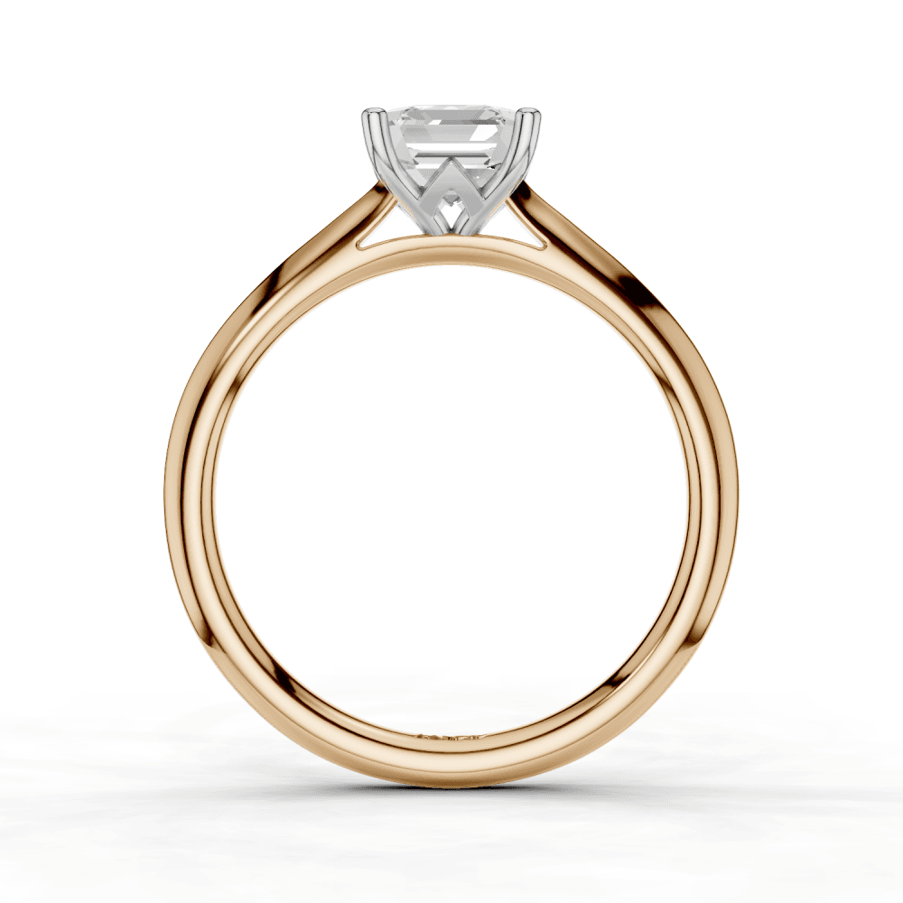 18ct White and Rose Gold