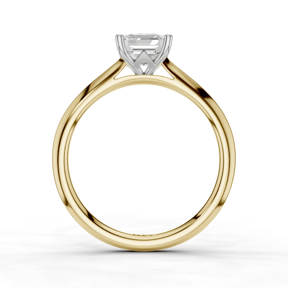18ct White and Yellow Gold