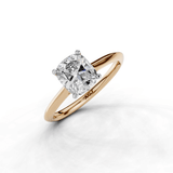 18ct White and Rose Gold