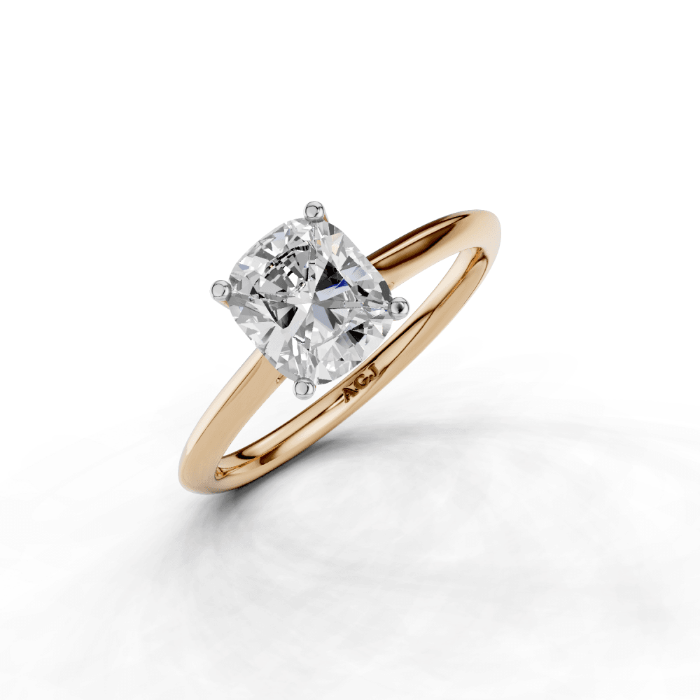 18ct White and Rose Gold