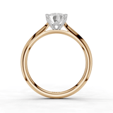 18ct White and Rose Gold