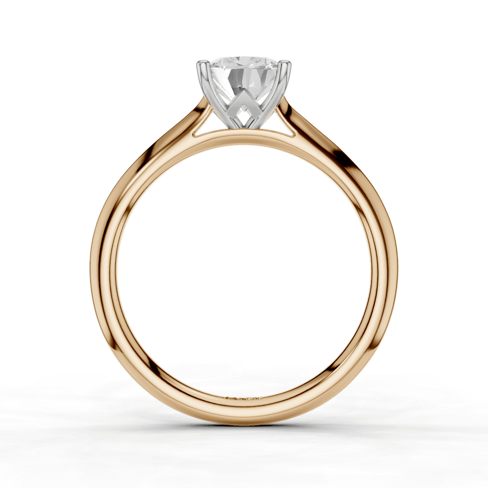18ct White and Rose Gold