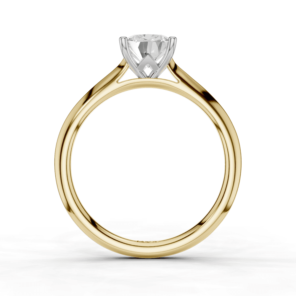 18ct White and Yellow Gold