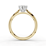18ct White and Yellow Gold