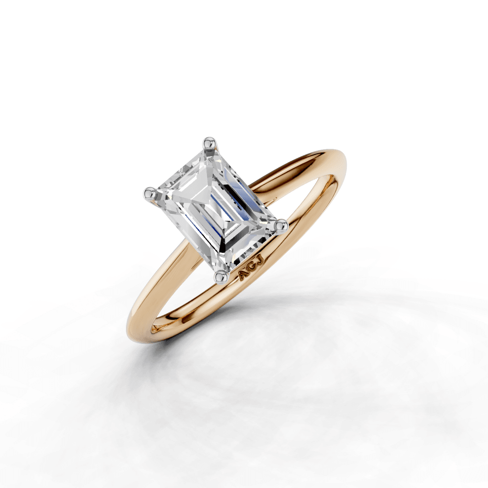 18ct White and Rose Gold
