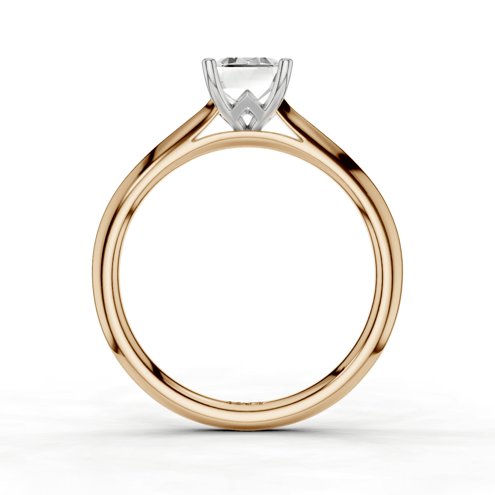 18ct White and Rose Gold