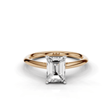 18ct White and Rose Gold
