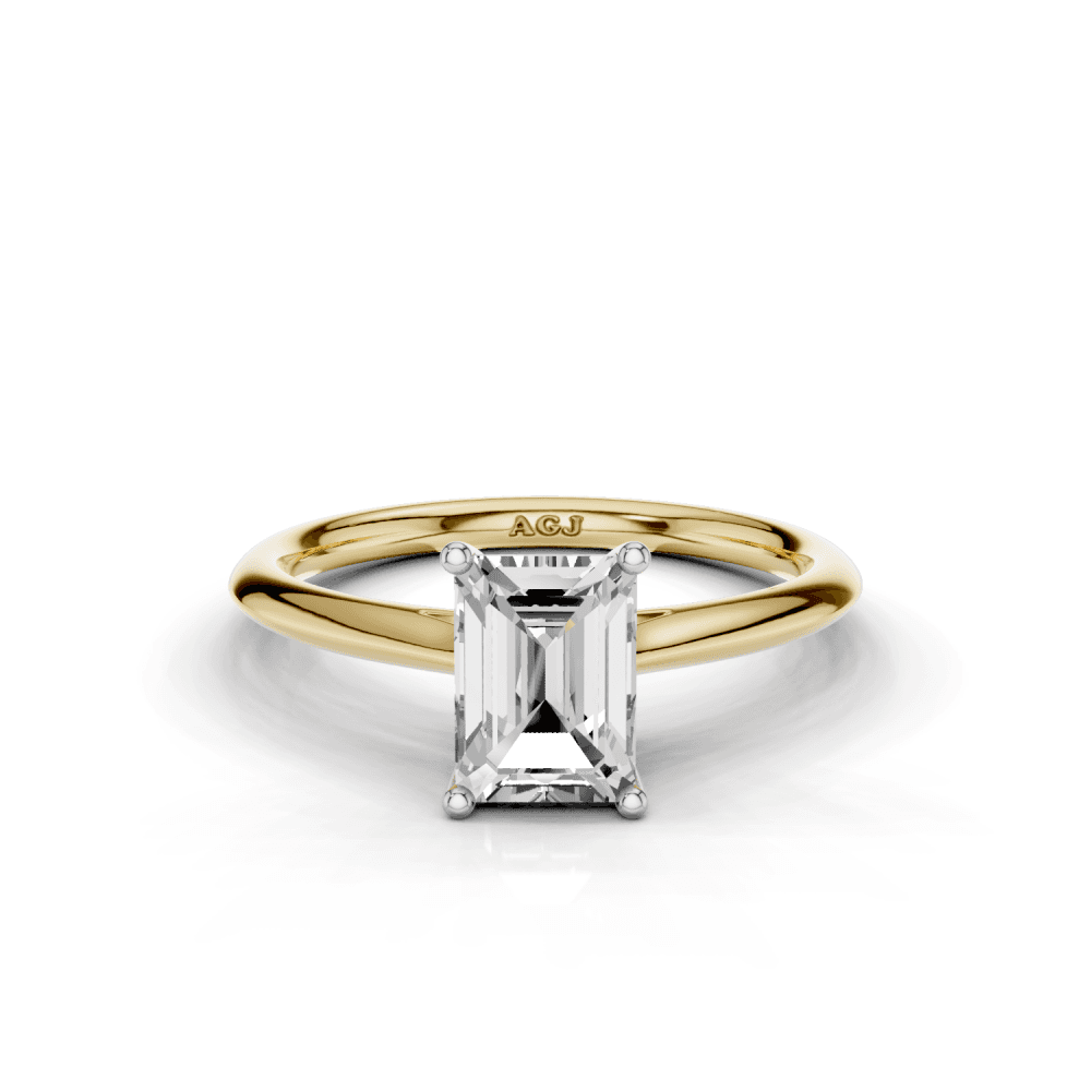 18ct White and Yellow Gold
