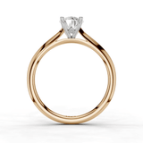 18ct White and Rose Gold