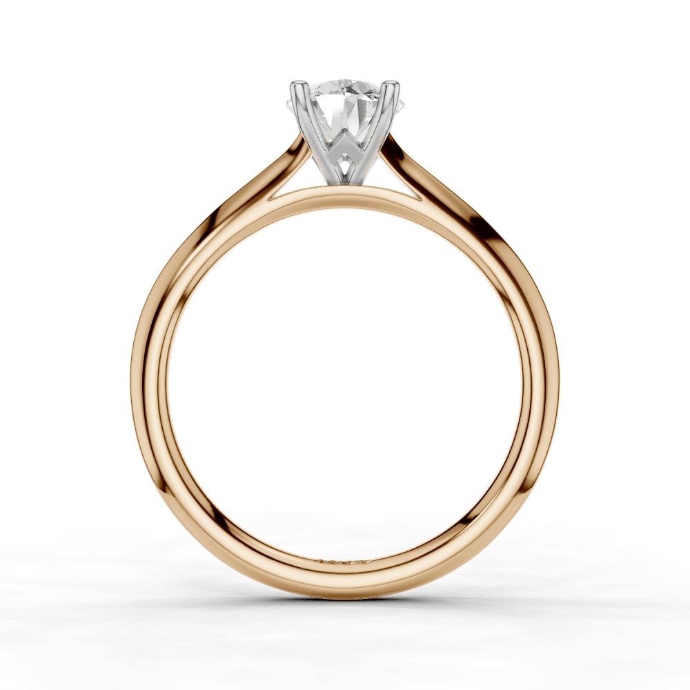 18ct White and Rose Gold