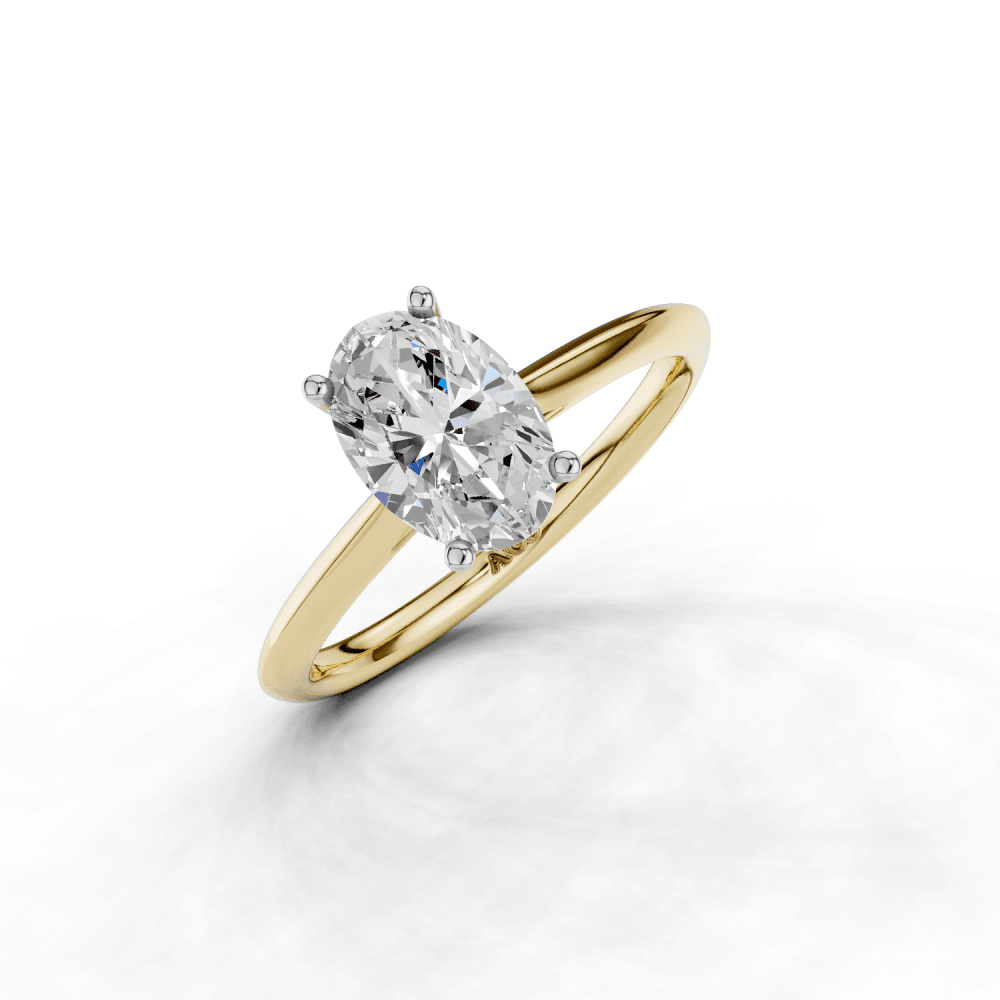 18ct White and Yellow Gold