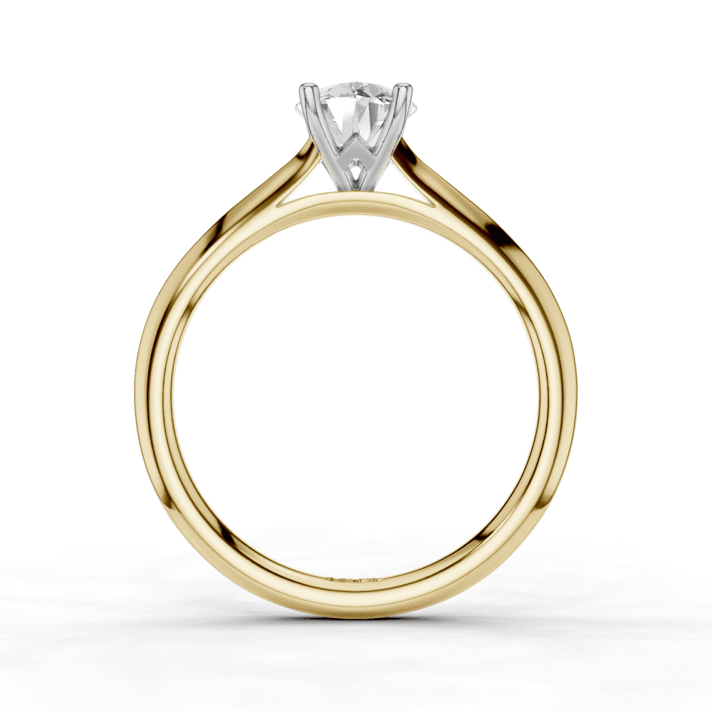 18ct White and Yellow Gold