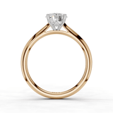 18ct White and Rose Gold