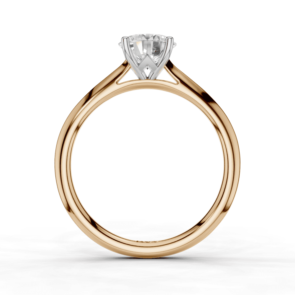 18ct White and Rose Gold