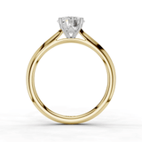 18ct White and Yellow Gold