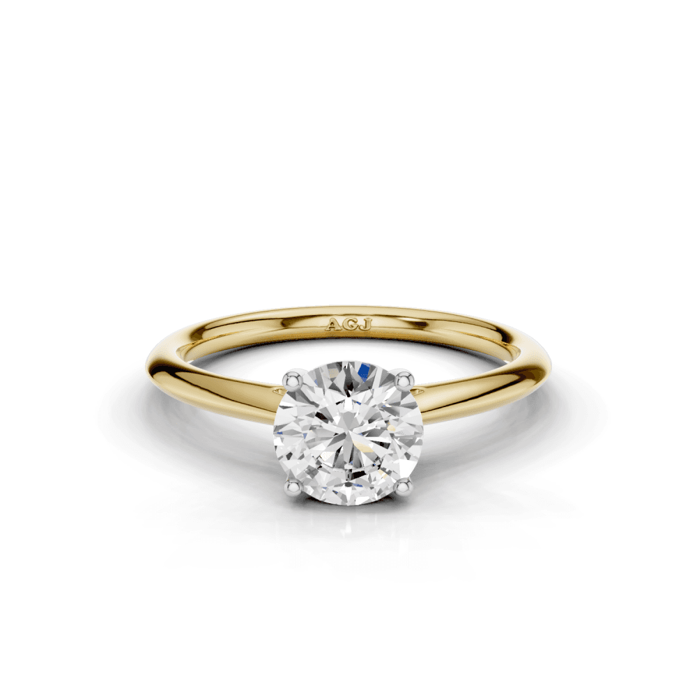 18ct White and Yellow Gold