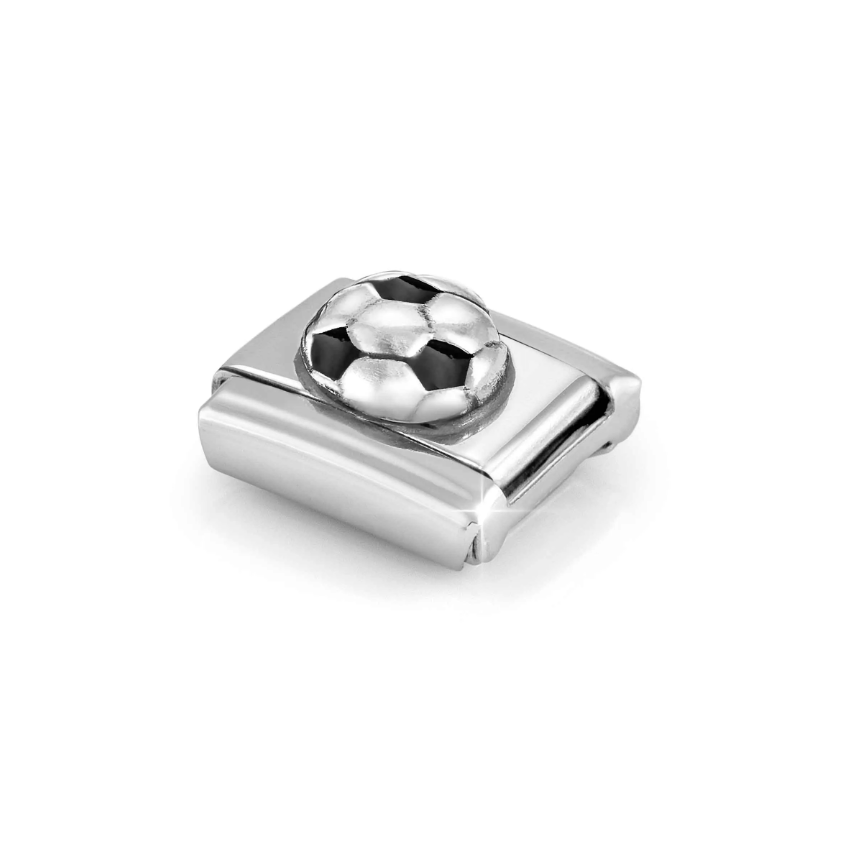 Nomination Football Sterling Silver and Stainless Steel Composable Charm