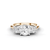 18ct White and Rose Gold