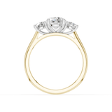 18ct White and Yellow Gold
