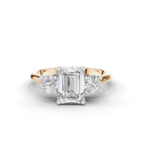 18ct White and Rose Gold