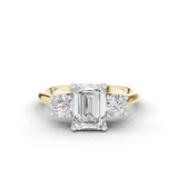 18ct White and Yellow Gold