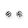 Thomas Sabo Sterling Silver Midnight Rose Stud Earrings