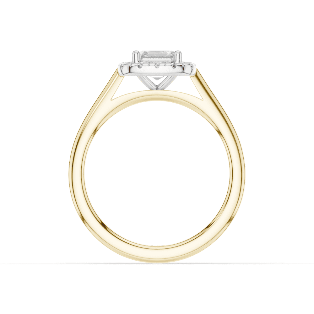 18ct White and Yellow Gold