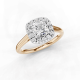 18ct White and Rose Gold