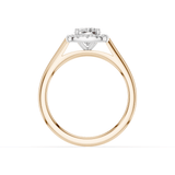 18ct White and Rose Gold