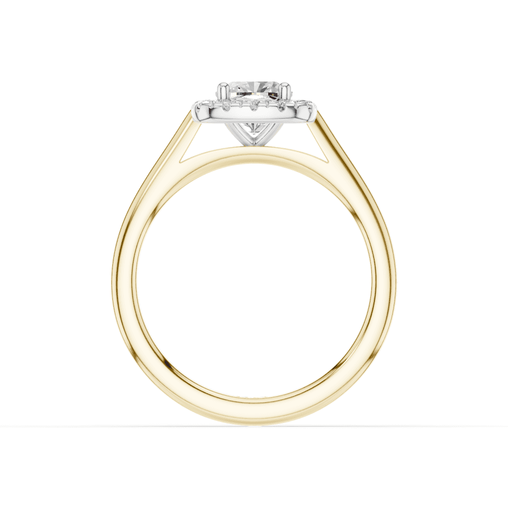 18ct White and Yellow Gold
