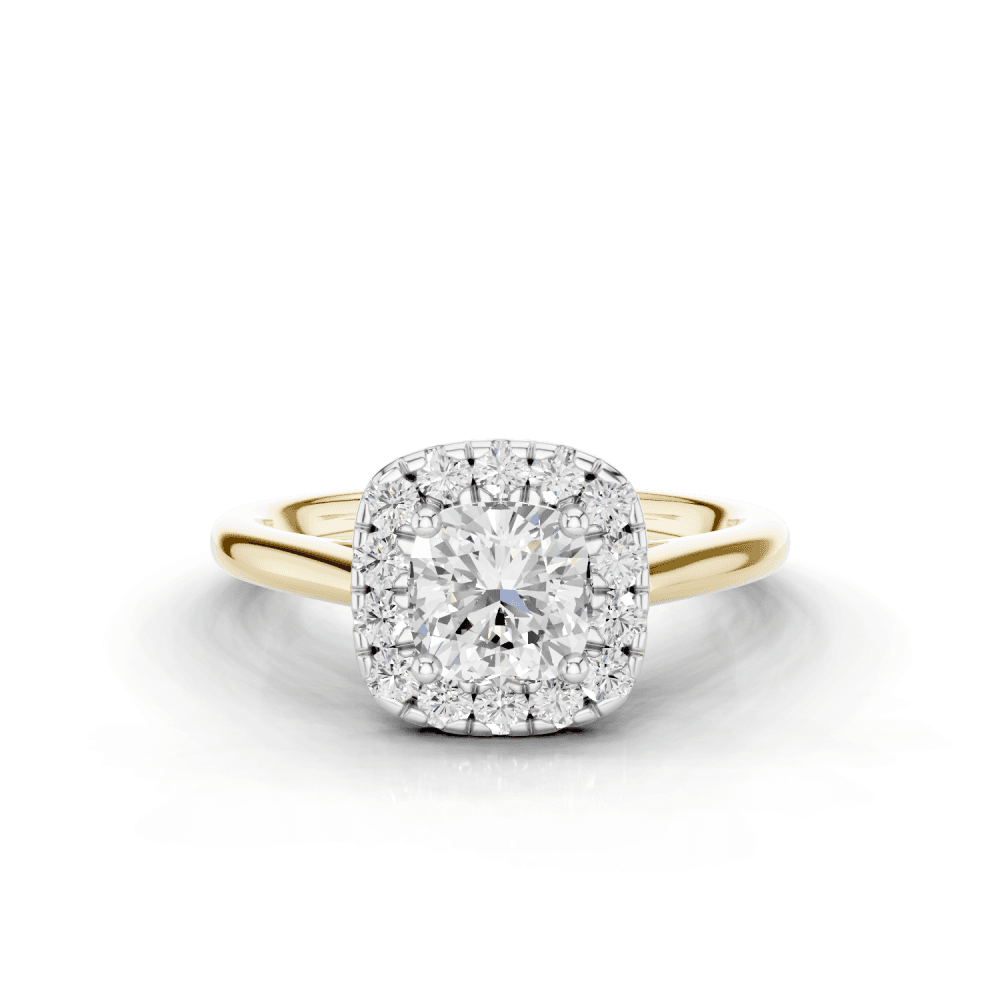 18ct White and Yellow Gold