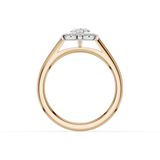 18ct White and Rose Gold