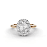 18ct White and Rose Gold