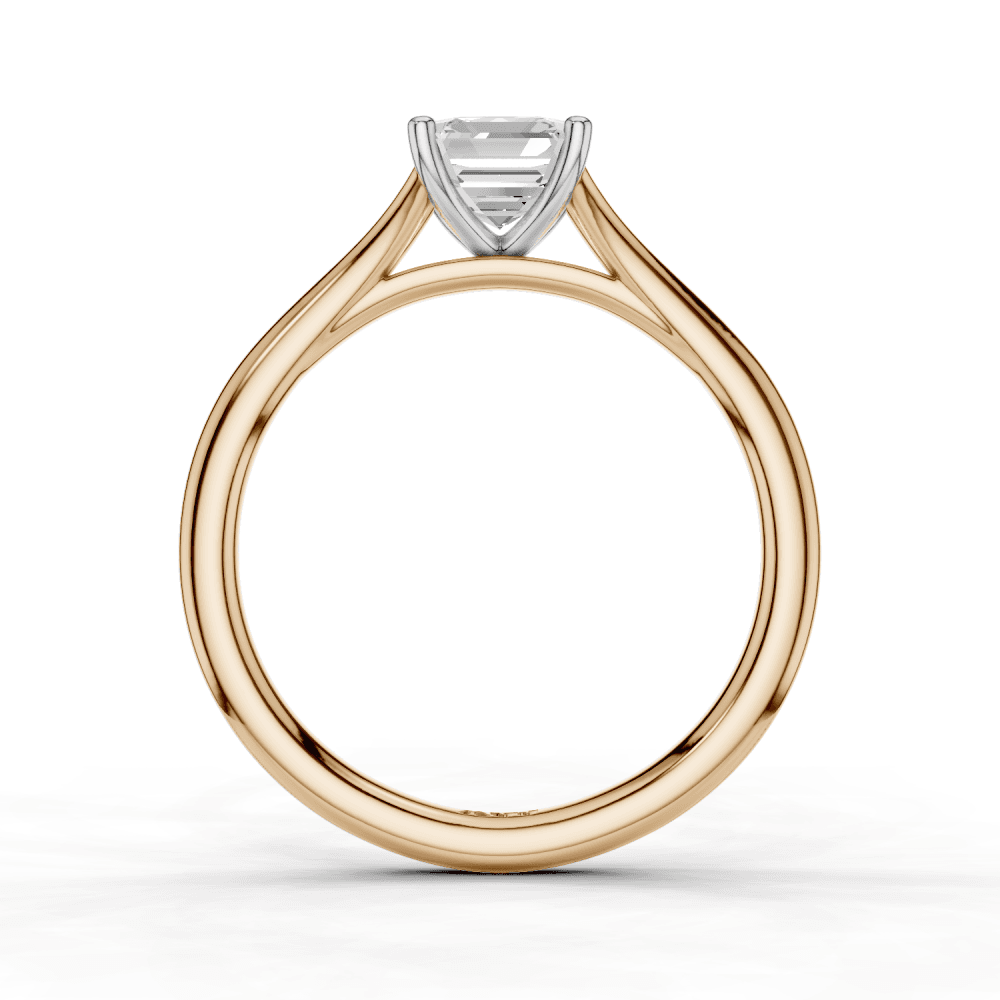 18ct White and Rose Gold