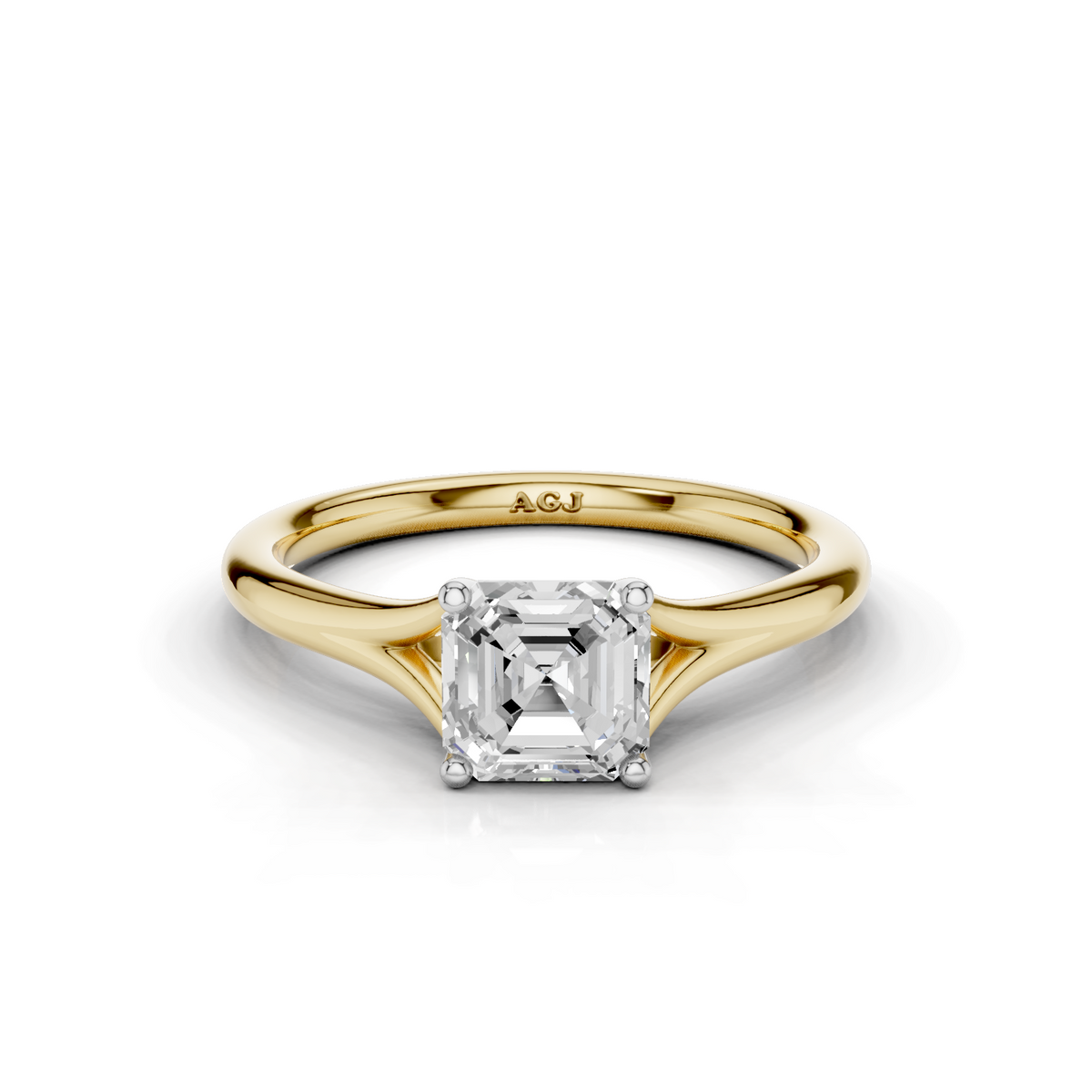 18ct White and Yellow Gold