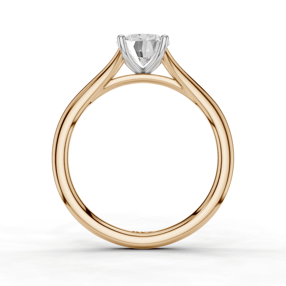 18ct White and Rose Gold