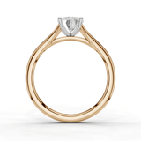18ct White and Rose Gold