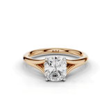 18ct White and Rose Gold