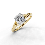 18ct White and Yellow Gold