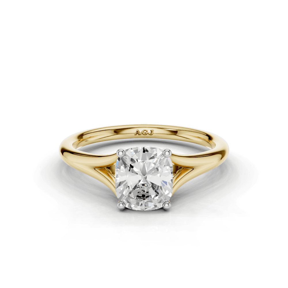 18ct White and Yellow Gold