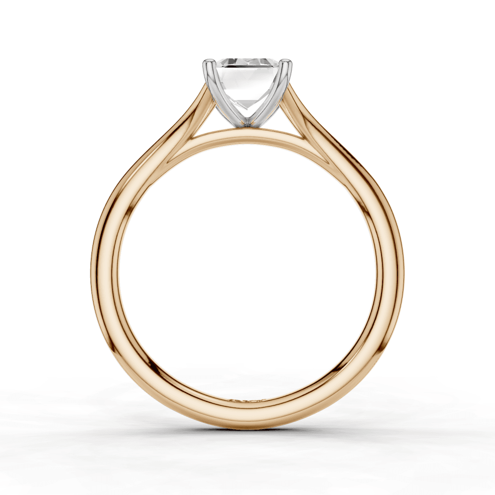 18ct White and Rose Gold