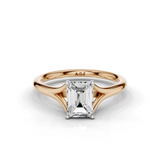 18ct White and Rose Gold